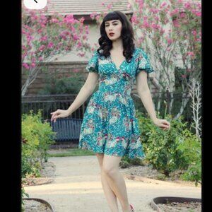 Trashy Diva ruffled feathers dress